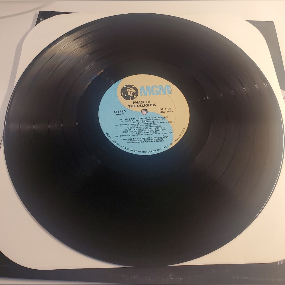 The Osmonds Phase 3 , Soul, Rock, 1971 LP - Picture 3 of 9